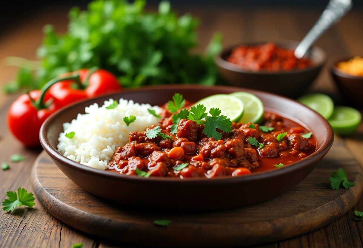 tortillas chili con carne